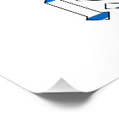 イスラエル国旗の黒の個人設定 ポスター (コーナー)