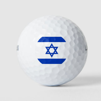 イスラエル国旗を持つウィルソン・ゴルフボール ゴルフボール