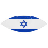 イスラエル国旗を持つ愛国的なアメリカンフットボール アメリカンフットボール (パネル)