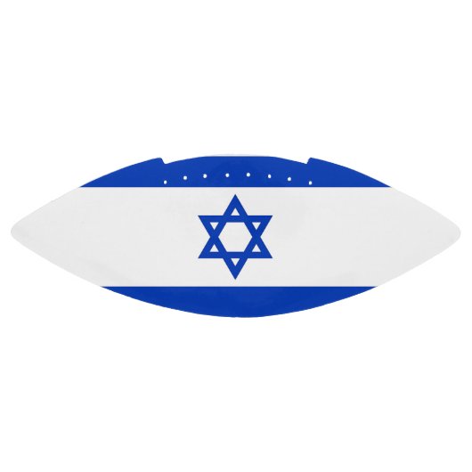 イスラエル国旗を持つ愛国的なアメリカンフットボール アメリカンフットボール (パネル)