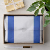 イスラエル国旗を持つ愛国的ティッシュペーパー 薄葉紙 (ギフト)