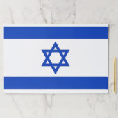 イスラエル国旗を掲げたティアウェイ紙パッド ペーパーパッド (インサイチュ)