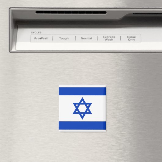 イスラエル国旗を掲げた磁石 マグネット (インサイチュ (食洗機))
