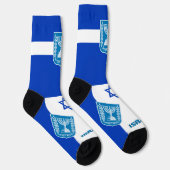 イスラエル国旗地球に優し・イスラエル・プレミアム ソックス (右)