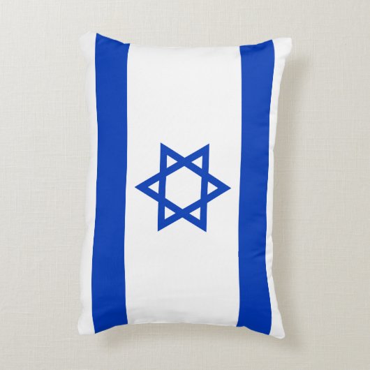 イスラエル国旗 アクセントクッション (裏面(縦))