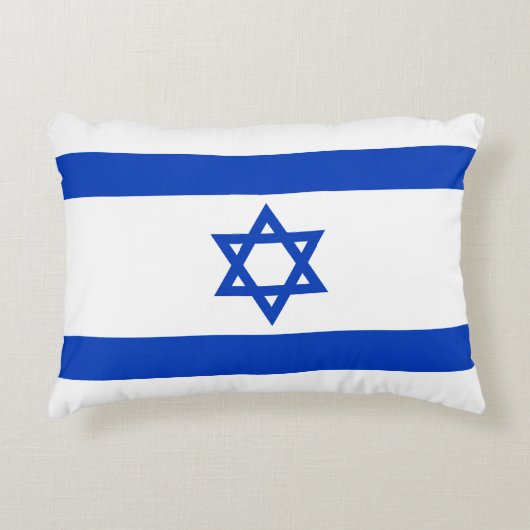 イスラエル国旗 アクセントクッション (正面)