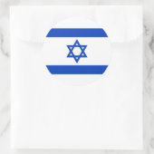 イスラエル国旗、イスラエル国旗 ラウンドシール (バッグ)
