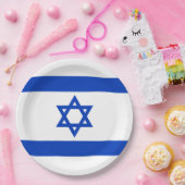 イスラエル国旗（イスラエル） ペーパープレート (パーティー)