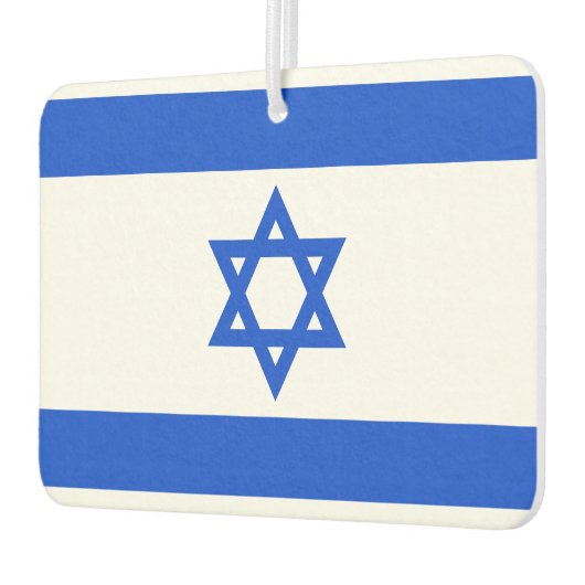 イスラエル国旗 カーエアーフレッシュナー (左)