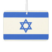 イスラエル国旗 カーエアーフレッシュナー (正面)