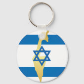 イスラエル国旗 キーホルダー (正面)