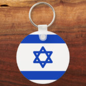イスラエル国旗 キーホルダー (正面)