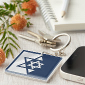 イスラエル国旗 キーホルダー (正面右)