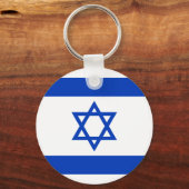 イスラエル国旗 キーホルダー (正面)