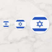 イスラエル国旗 コンフェッティ (裏面)