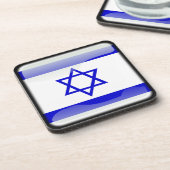 イスラエル国旗 コースター (左側)