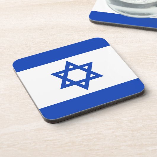 イスラエル国旗 コースター (左側)