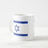 イスラエル国旗 コーヒーマグカップ (正面左)