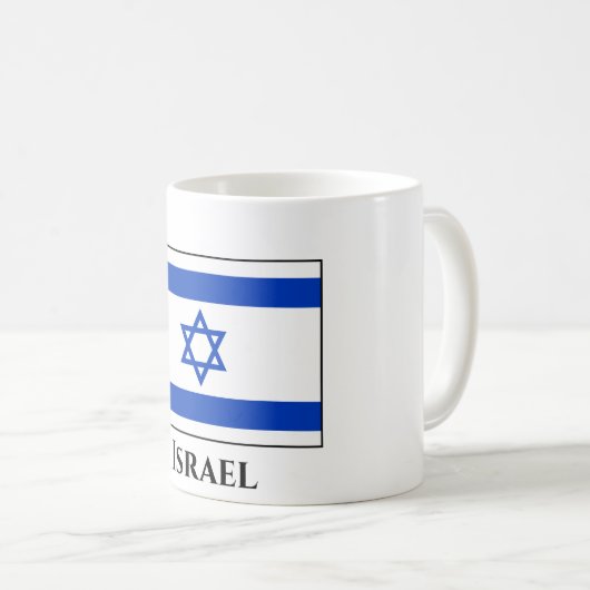 イスラエル国旗 コーヒーマグカップ (正面右)