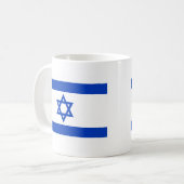 イスラエル国旗 コーヒーマグカップ (正面左)