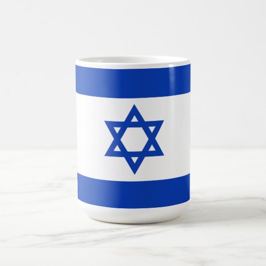 イスラエル国旗 コーヒーマグカップ (中央)