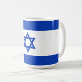 イスラエル国旗 コーヒーマグカップ (正面右)
