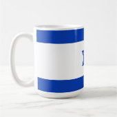 イスラエル国旗 コーヒーマグカップ (左)