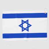 イスラエル国旗 ゴルフタオル (横)