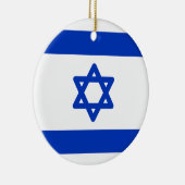 イスラエル国旗 セラミックオーナメント (右)