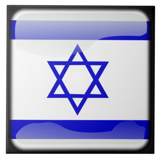 イスラエル国旗 タイル (正面)