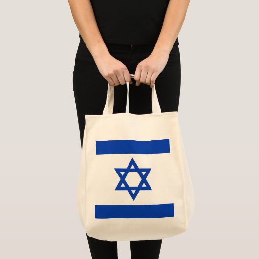 イスラエル国旗 トートバッグ (正面(商品))
