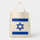 イスラエル国旗 トートバッグ (正面)