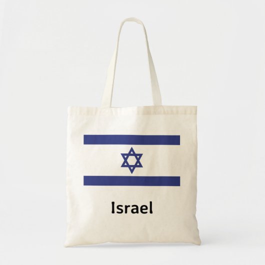 イスラエル国旗 トートバッグ (正面)
