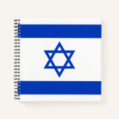イスラエル国旗 ノートブック (正面)