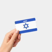 イスラエル国旗 バッジ (手持ち)