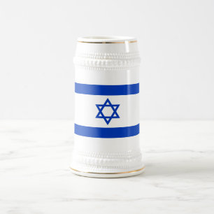 イスラエル国旗 ビールジョッキ