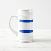 イスラエル国旗 ビールジョッキ (左)