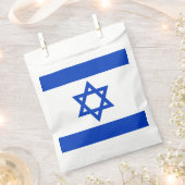 イスラエル国旗 フェイバーバッグ (クリップ留めされた状態)