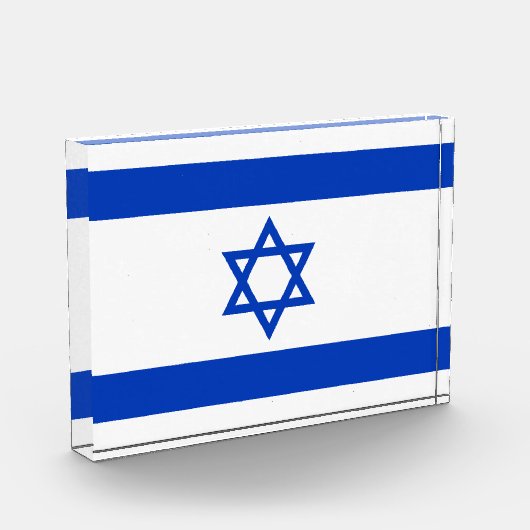 イスラエル国旗 フォトブロック (左)