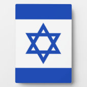 イスラエル国旗 フォトプラーク (正面)