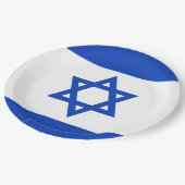 イスラエル国旗 ペーパープレート (アングル)