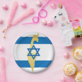 イスラエル国旗 ペーパープレート (パーティー)