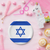 イスラエル国旗 ペーパープレート (パーティー)