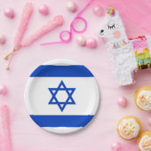 イスラエル国旗 ペーパープレート (パーティー)