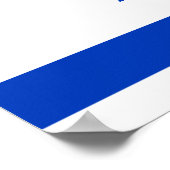 イスラエル国旗 ポスター (角)