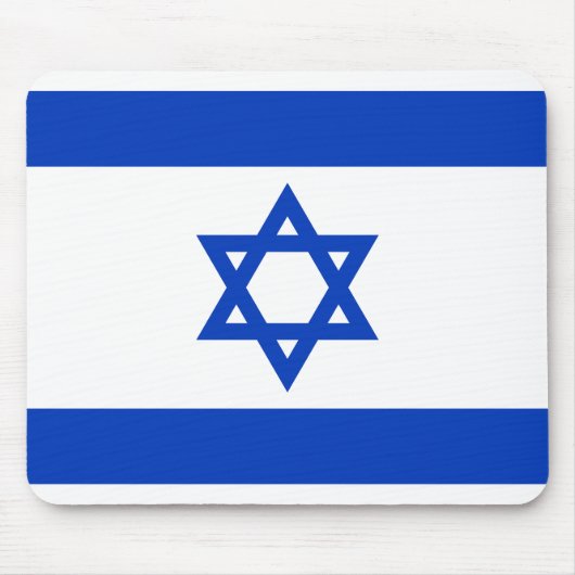 イスラエル国旗 マウスパッド (正面)