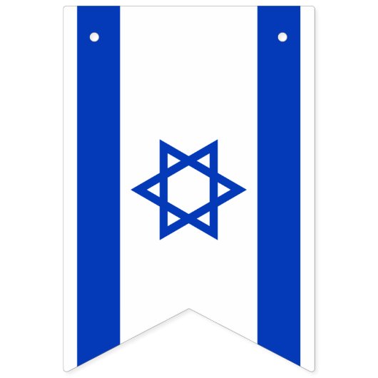 イスラエル国旗、（ユダヤ教）メノラーイスラエル横断幕/結婚式 バンティングフラッグ (第1の旗)
