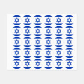 イスラエル国旗 ラベル (シート)