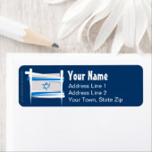 イスラエル国旗 ラベル (インサイチュ)