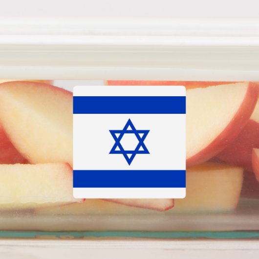 イスラエル国旗 ラベル (貼付)